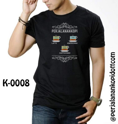 Perjalanan Kopi Tshirt